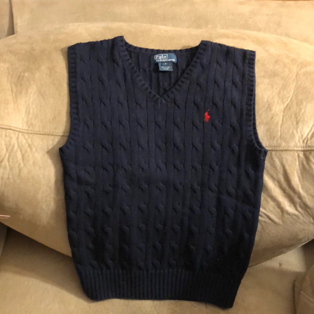 Boys’ Polo Sweater Vest